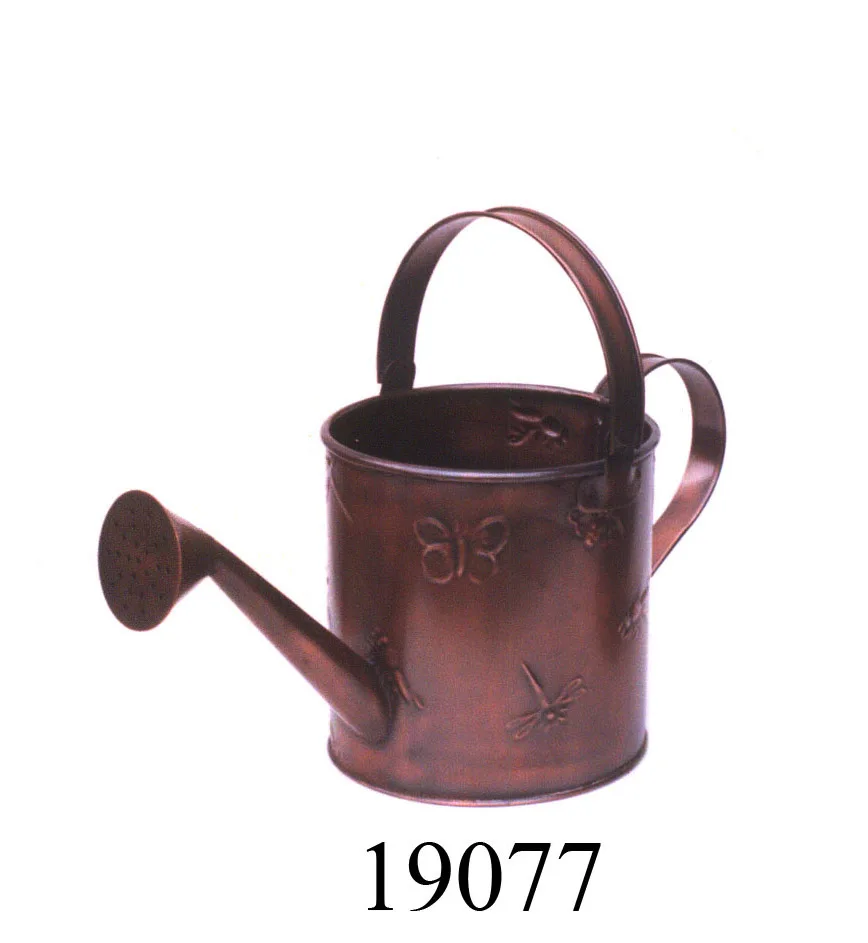 Новое поступление, кувшин для воды в саду, деревенский металлический кувшин для полива сада с ручками, винтажный редкий металлический кувшин