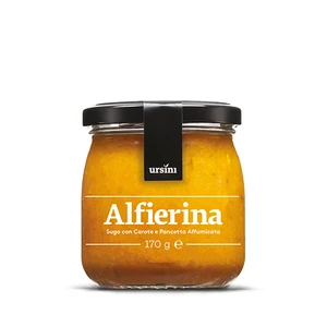 Italian Alfierina Sauce with Carrots and Bacon