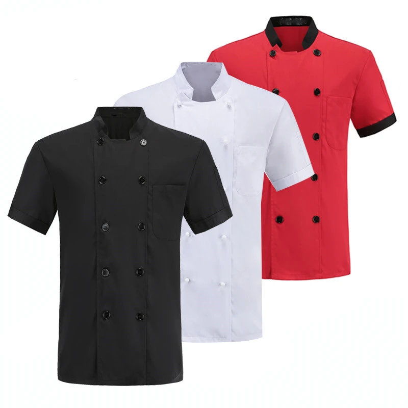 Executive Chef Coat High Quality Long Sleeves Chef Uniform Restaurant