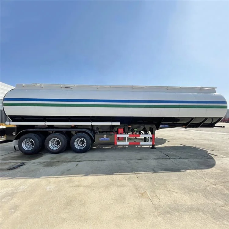 Tri Axle 45000 Ltrs Fuel Tanker Trailer with 4 Compartment for Sale in Benin