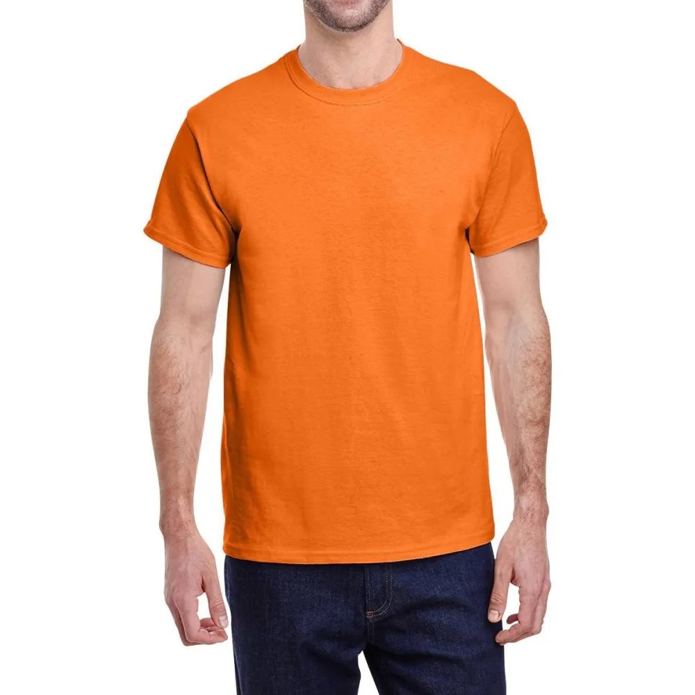 orange t shirt plain