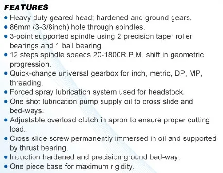 Conventional Precision Lathe Machine