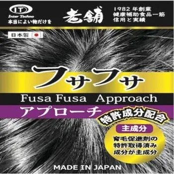 Patented in Japan, U.S. and Korea, hair growth supplement