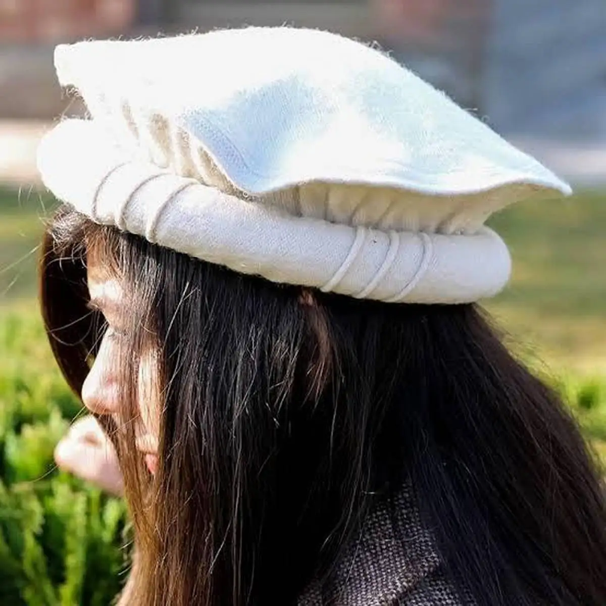 Chapeau Afghan Pakul - 100% Laine - Taille Unique - Traditionnel - Neuf Sans étiquettes