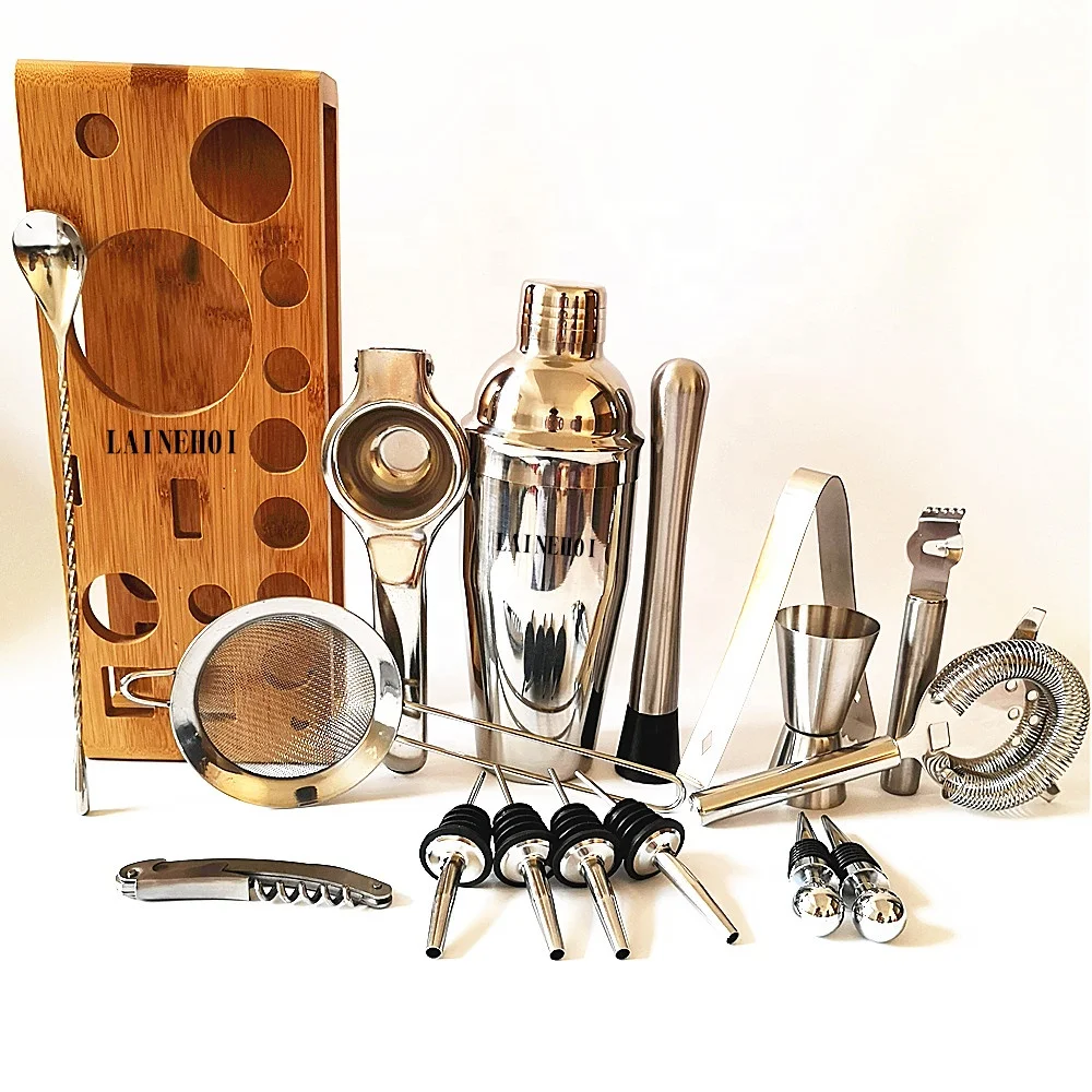 17-Piece Stainless Steel Barware Set