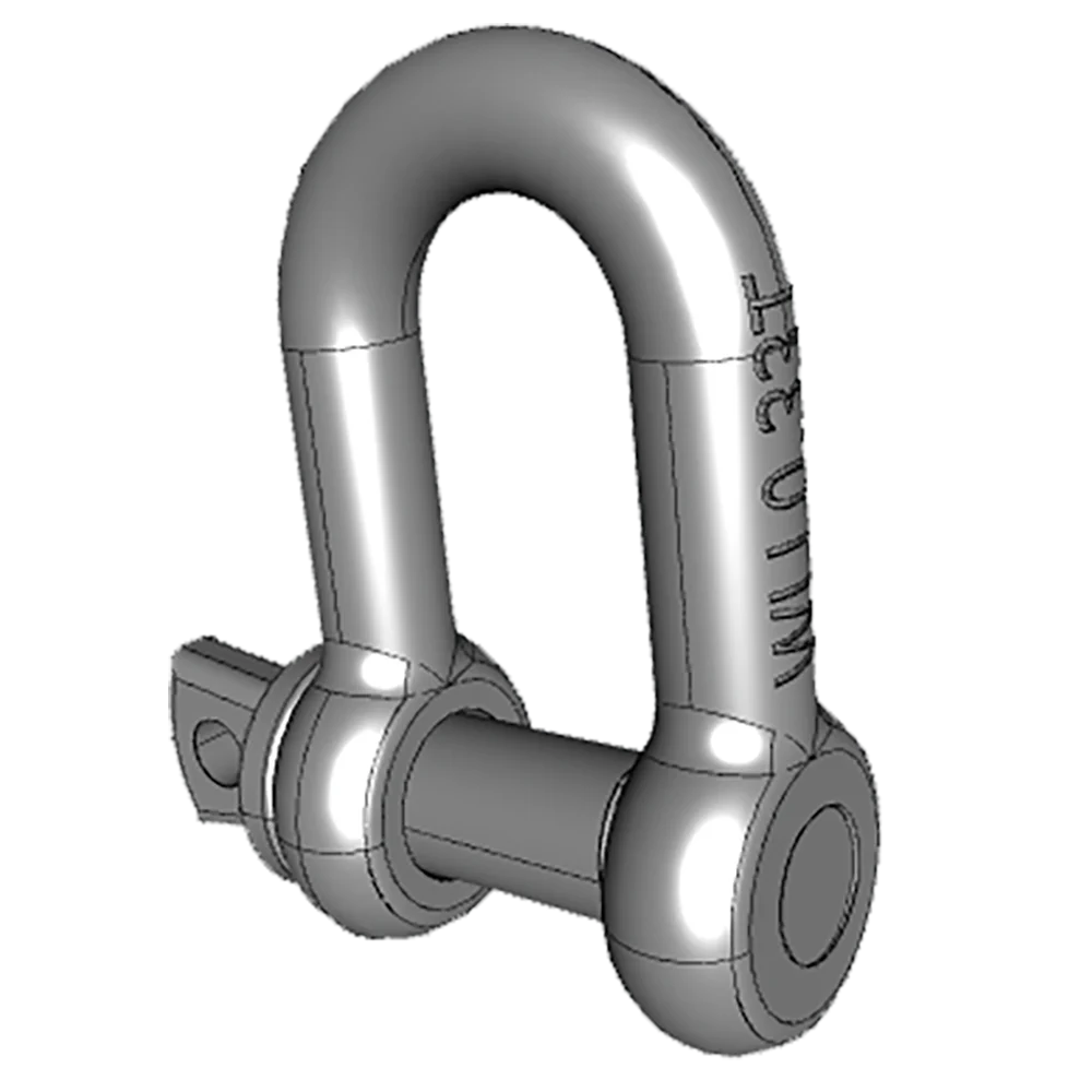 Green Pin G4151 8.5ton Hot Dipped Galvanized Standard Dee Shackle With ...