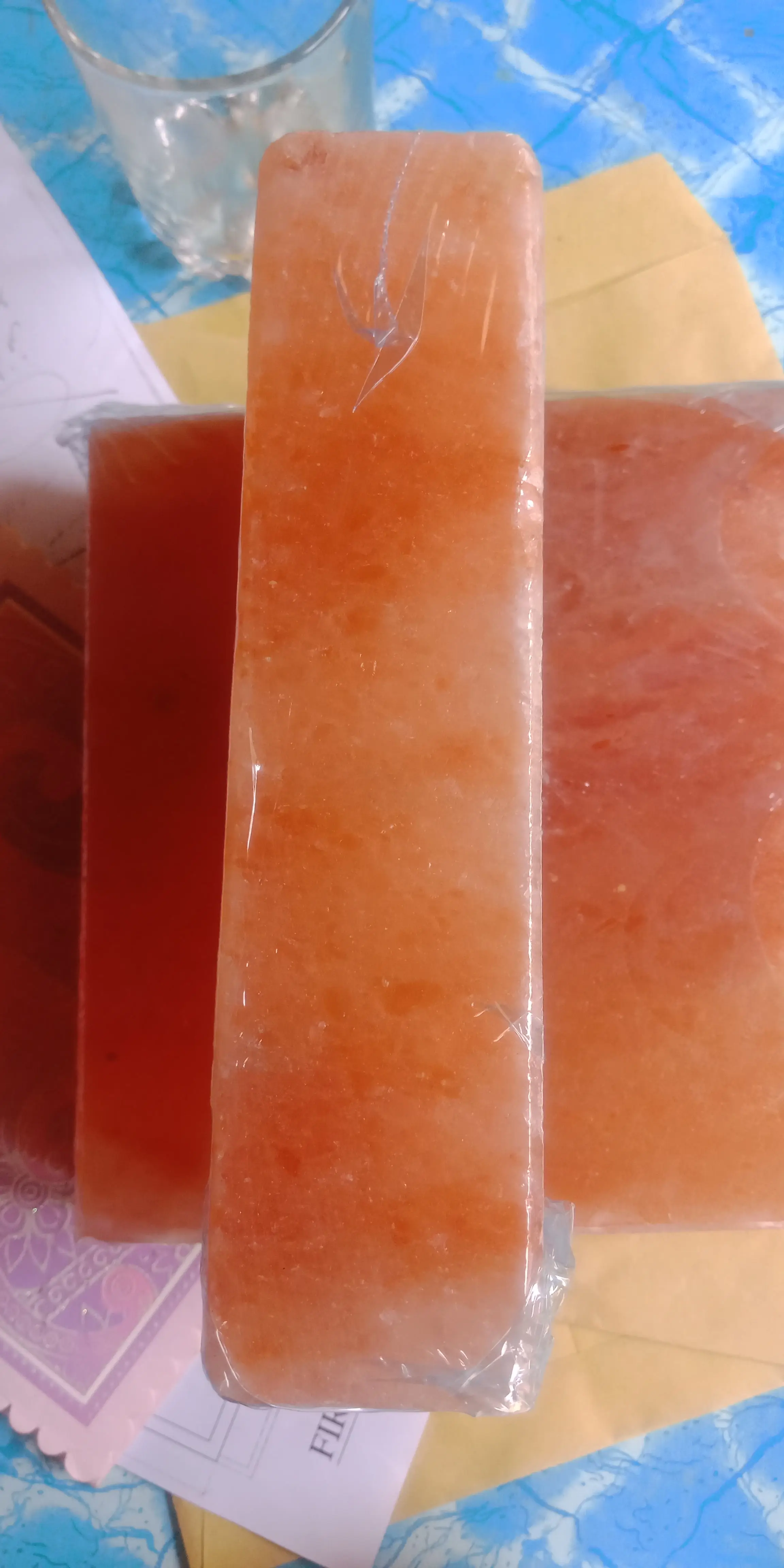 Плитка 2-4-8 соляная лампа с розовой гималайской соляной лампой из пакистана