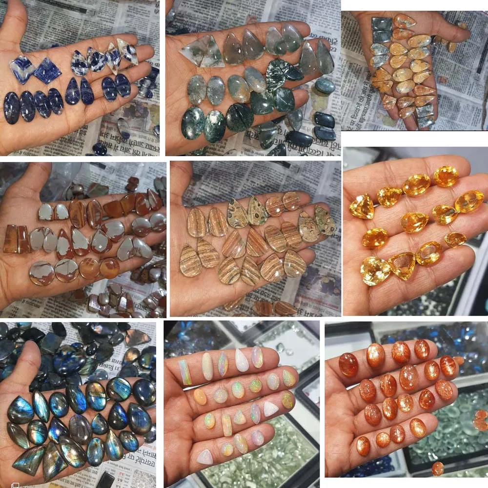 Lab Create Natural Elite Shungite Raw Stones Free Size Gems for Moon Carving Necklace  Brand Dried Flower Botanical Resin Epoxy