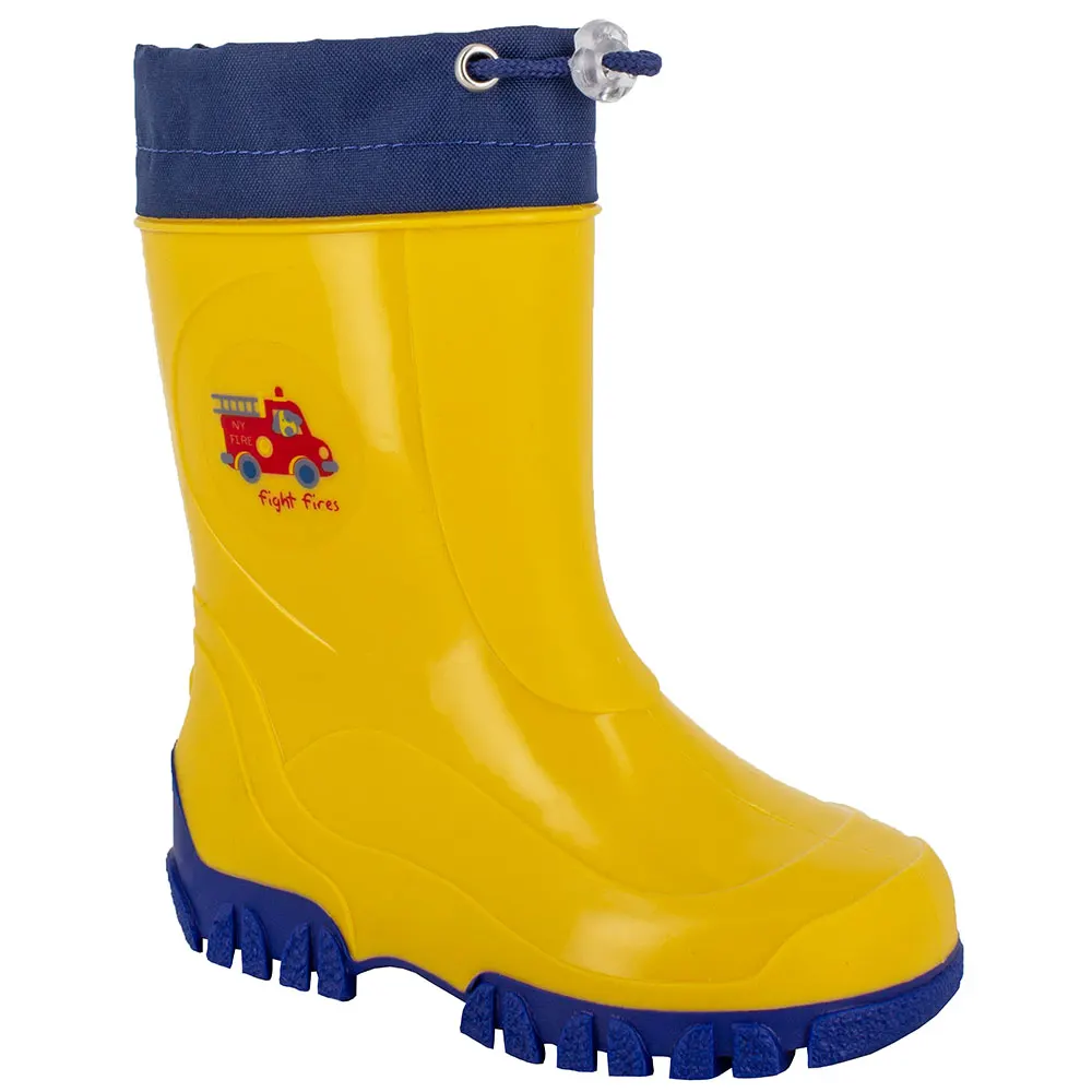 Spirale Yappi Yellow Rain Boot For Kids For Children Rubber Boots Ideal ...
