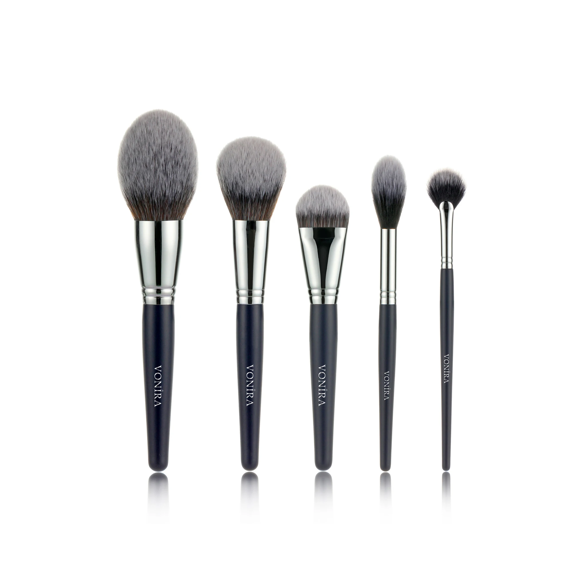 Vonira Beauty Luxurious Professional Face Makeup Brushes Set Private Label OEM Make-up Brushes With 