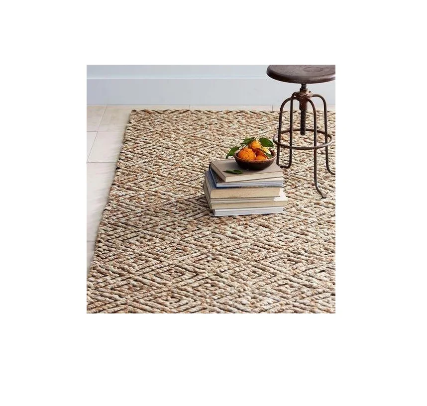 Size : 140x200cm Bedside Mat Area Rugs YNFNGXU Handmade Short Fiber 6mm Square Carpet 