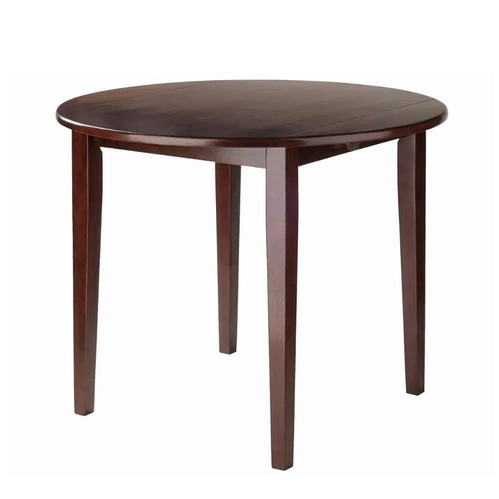 36 inch round drop leaf table