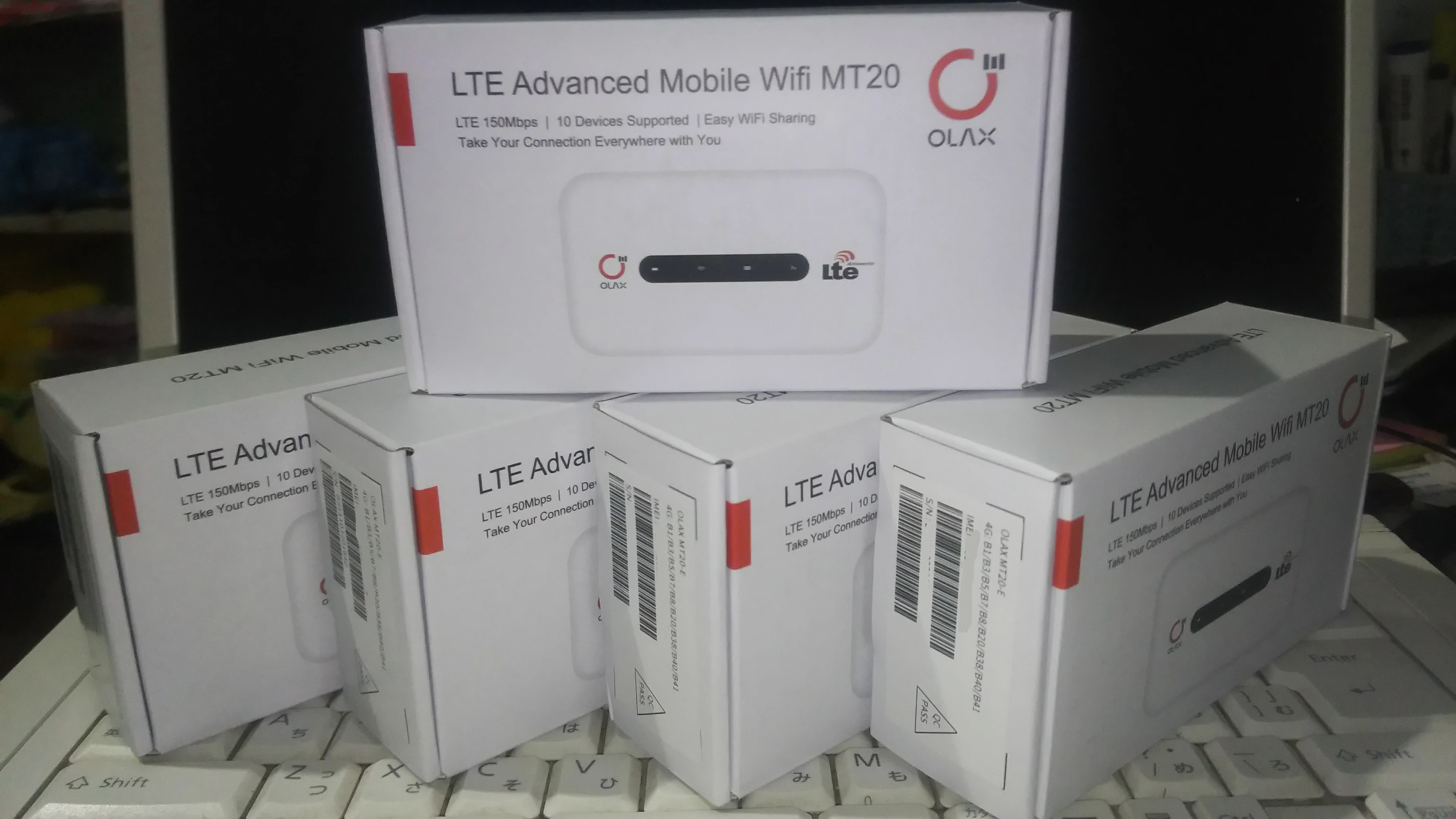 Lte sans fil du modem 4g OLAX MT20 de point névralgique mobile