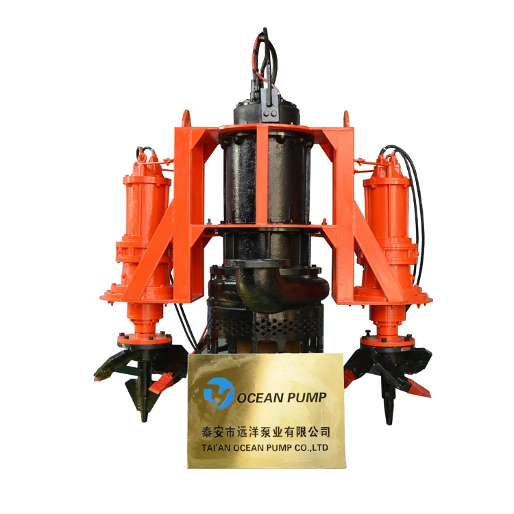 High Concentration Submersible Mud Pump Vertical Slurry Pump to Remove Silt From Pond