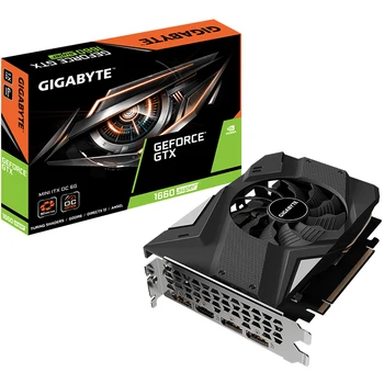 GIGABYTE NVIDIA GeForce GTX 1660 SUPER MINI ITX OC 6G Gaming Graphics Card with 6GB GDDR6 192-bit Memory Interface