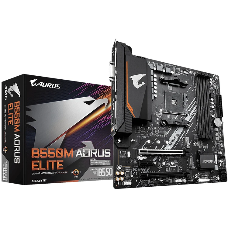 Aorus Ryzen 2700x B550 GIGABYTE B550M AORUS ELITE Used Micro-ATX