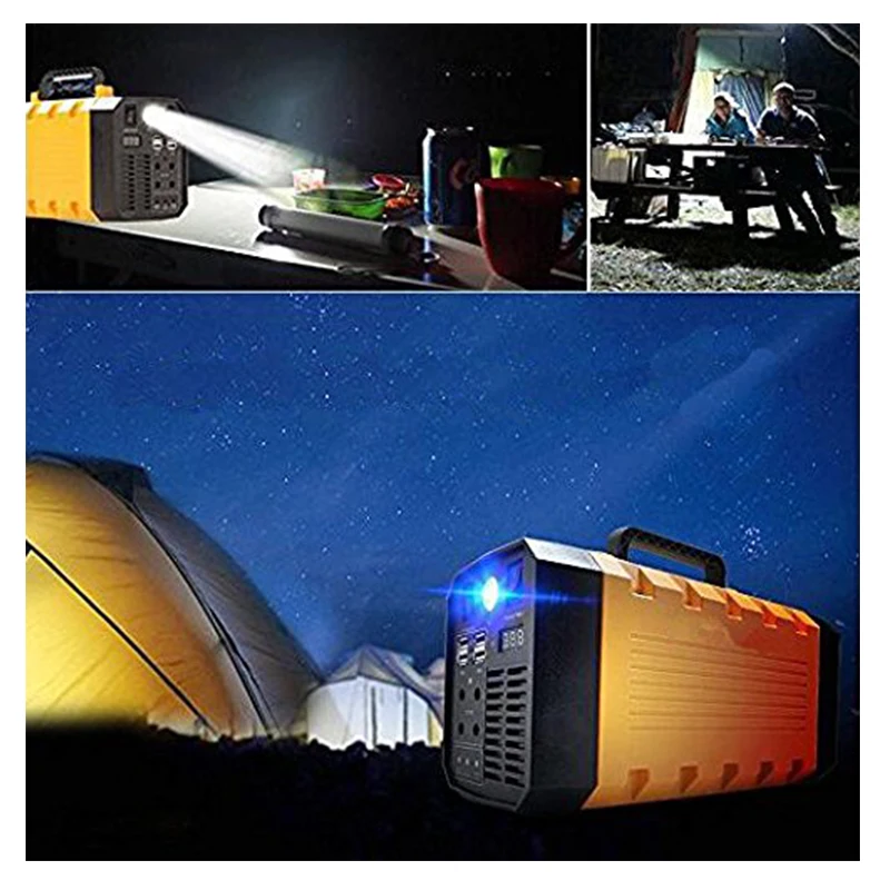 
Портативная электростанция 1000 Вт, 75000 Вт/ч, 110 мА/ч, солнечный генератор, сипап-батарея для кемпинга, источник питания с 220 В переменного тока/в 