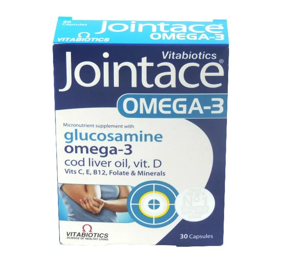 Transistor ONWAAR Luchtvaartmaatschappijen Vitabiotics Jointace Omega 3 C/l/o Vit.d Gluco Pack Size: 30 - Buy Vitamins  & Health Food Supplements,Health & Wellbeing Product on Alibaba.com