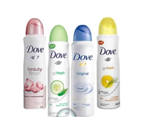 dove body splash