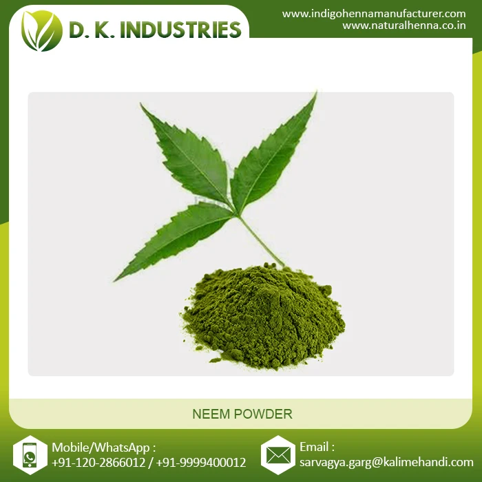 Custom Manufacture Raw Material Plant Neem Leaf Extract Powder Buy