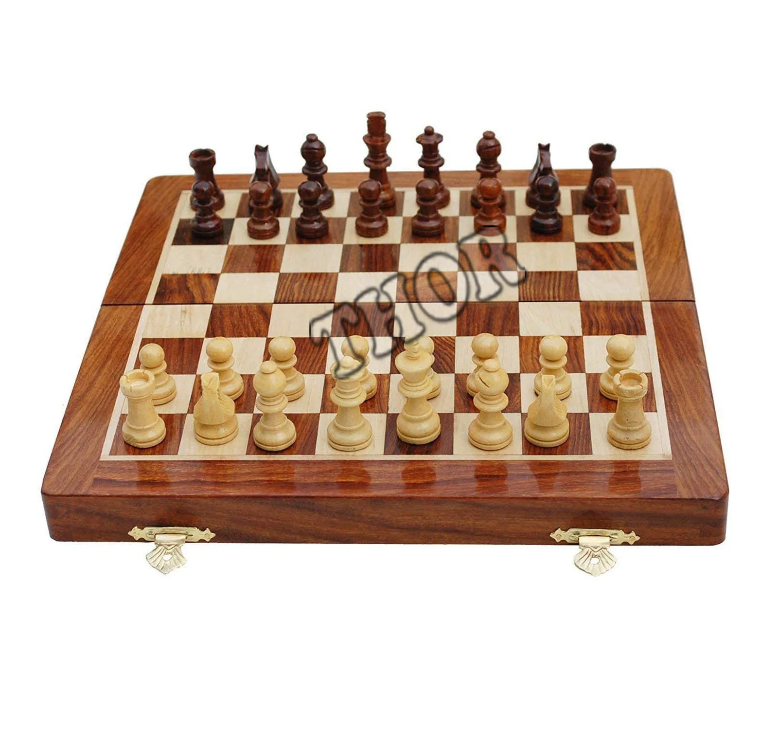 Premium Photo  Chess piece, compass and sand glass on board