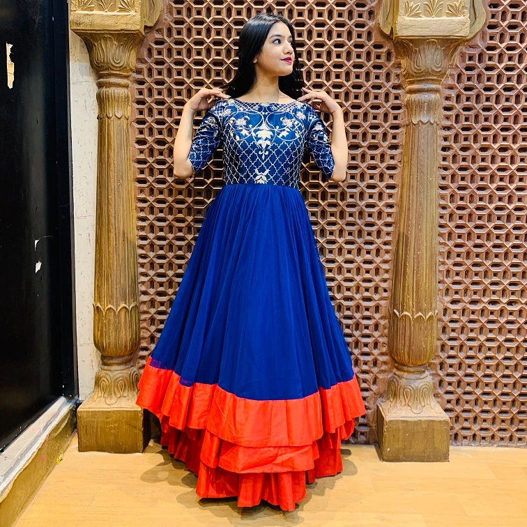Festival Wear New Designer Fancy Cotton 
