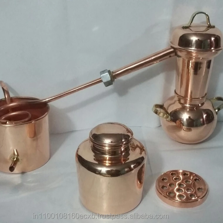 Copper Distillation Equipment 500 Ml Distilling Copper Pot Beer   Ud98d6ec59f9047a599c95d8e0d434006b 