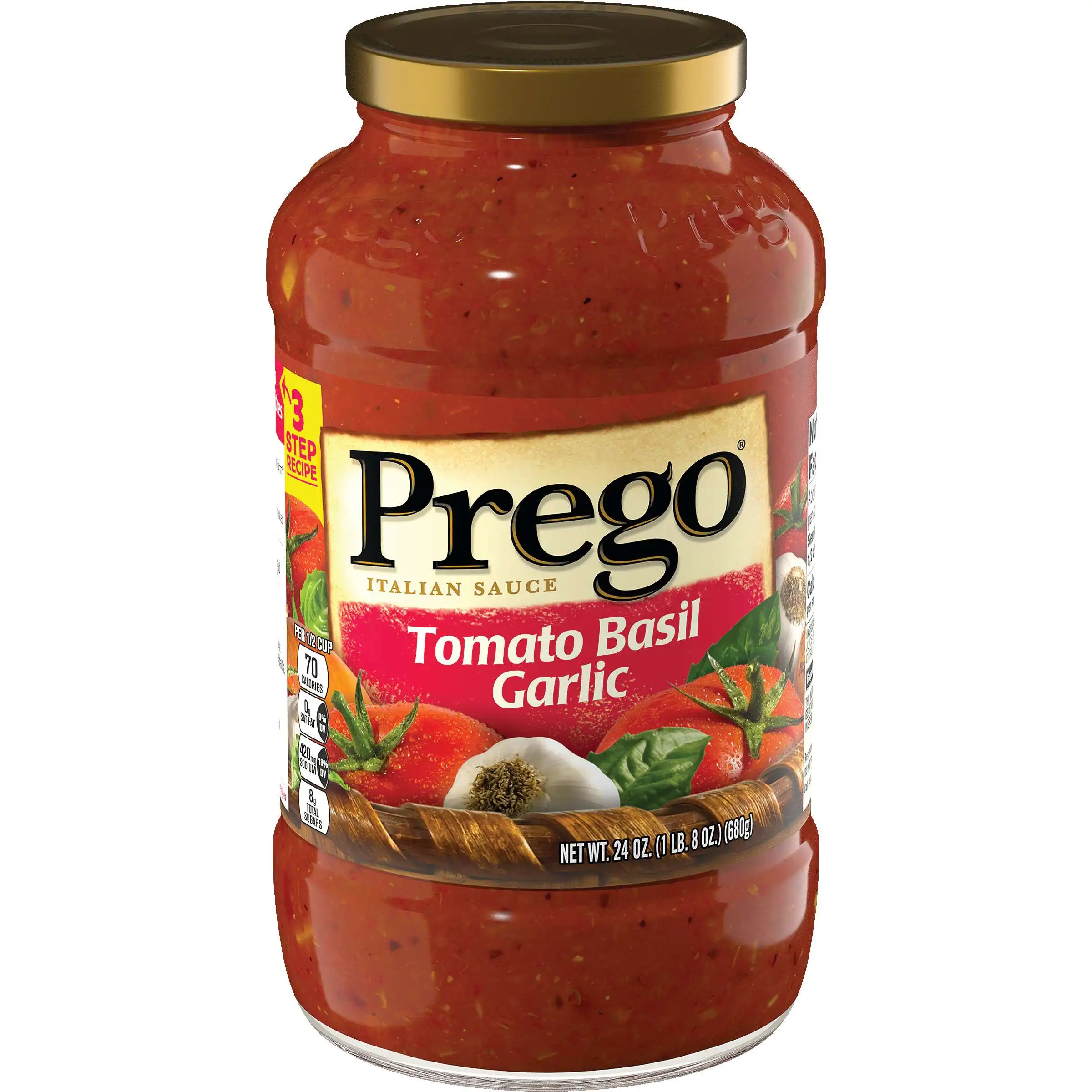 Prego Tomato Basil Garlic 12x24 Oz Buy Tomato Sauce Italian Spaghetti Sauces Cooking Pasta Prego American Usa Genuine Home Natural Flavor Tomatos Herbs Campbells Herb Dinner Gravy Vegetable Vegetables Cheese Cheeses Product On