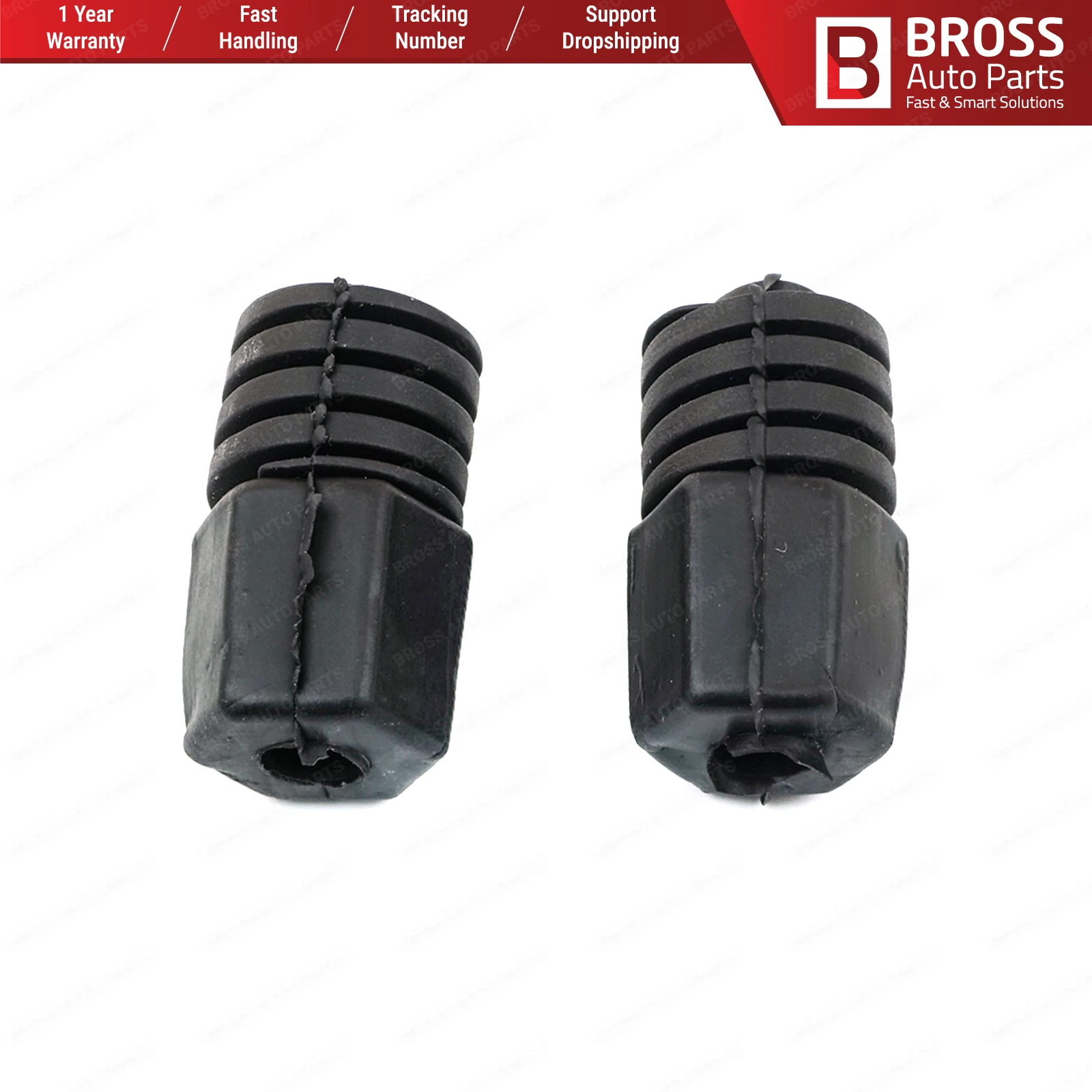 Bloc Tampon De Capot TBEST 873388 - Compatible Peugeot 2008, 4008, 5008, Citroën, DS - Réduit Vibrations, Caoutchouc - 3