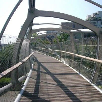 Prefabricated Galvanized Steel Structure Pipe Truss Construction for Pedestrian Bridge and Footbridge