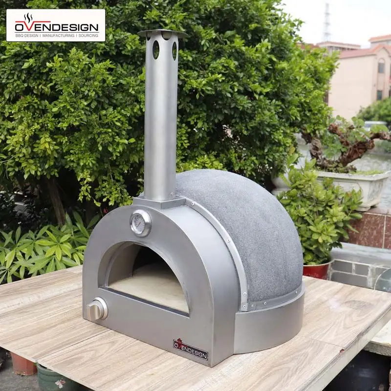 Free Standing New Design Outdoor Gas Tandoor India Brick Oven for Hotel and Household Pizza Barbecue Grill