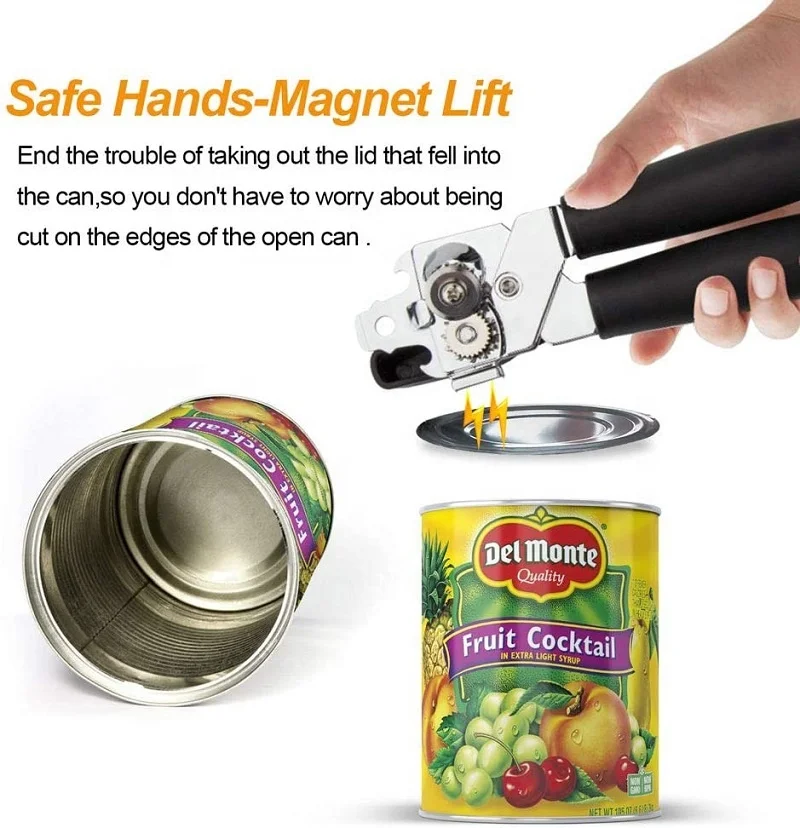 manual magnet lift smooth edge can