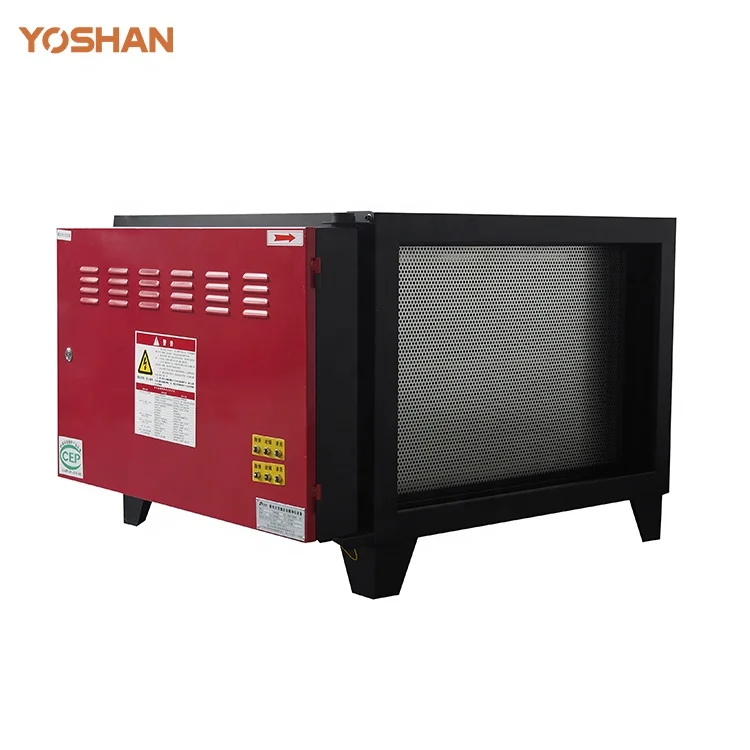 Air Esp Electrostatic Precipitator Filter Hme Mesh Wet Gas Scrubber Odour Commercial Coffee Roaster Smoke Filter