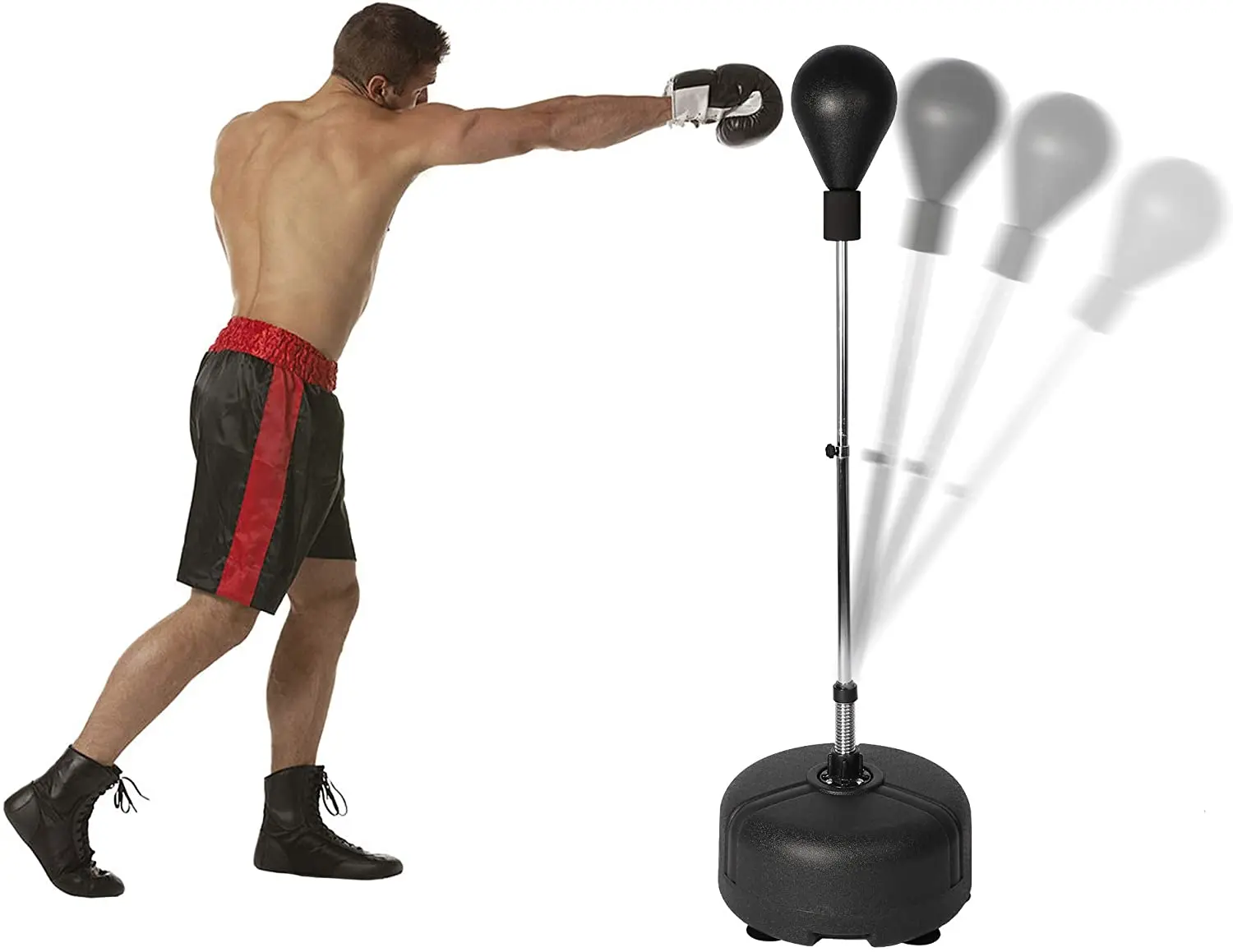 boxing standing speed bag