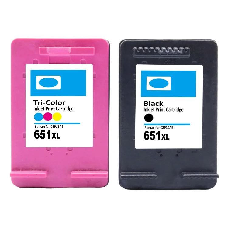 HP 651 Schwarz Tintenpatrone – C2P10AE, Original HP Tinte Für Drucker