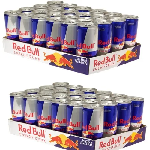 High Quality 250ml for Red Bull Sugar-Free Energy Drink Primary Ingredients Ginseng and Carbonate for Sale