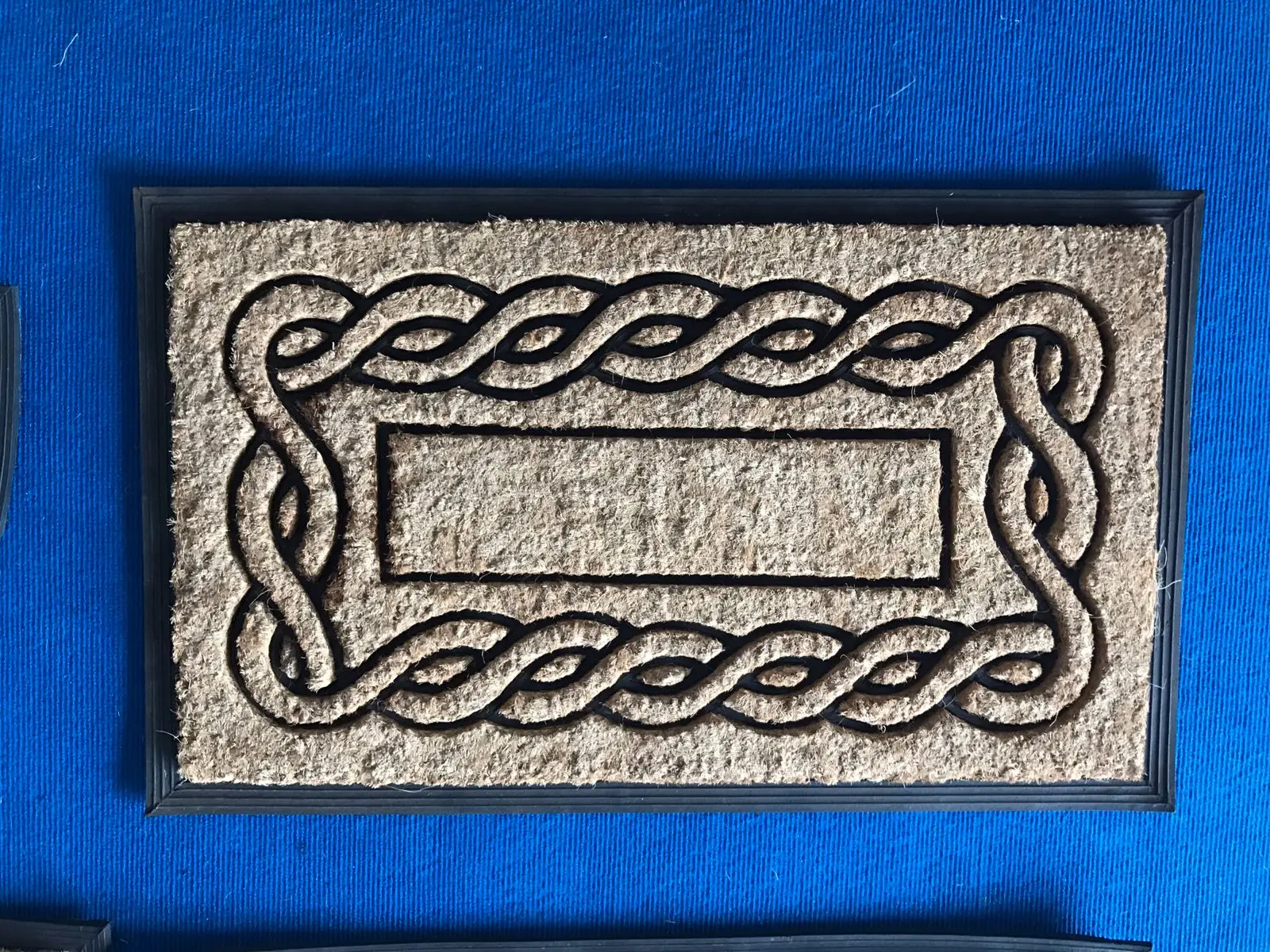 Latest Designed Rubber Backed Brush Door Mats / Rubber Floor Mat At Low