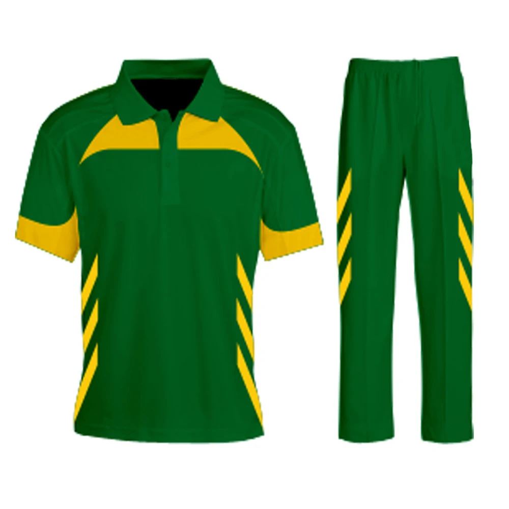 Customized Men Sublimation Cheap Cricket Uniforms Sets Sports Wear Cricket Uniform With custom Logo Printing