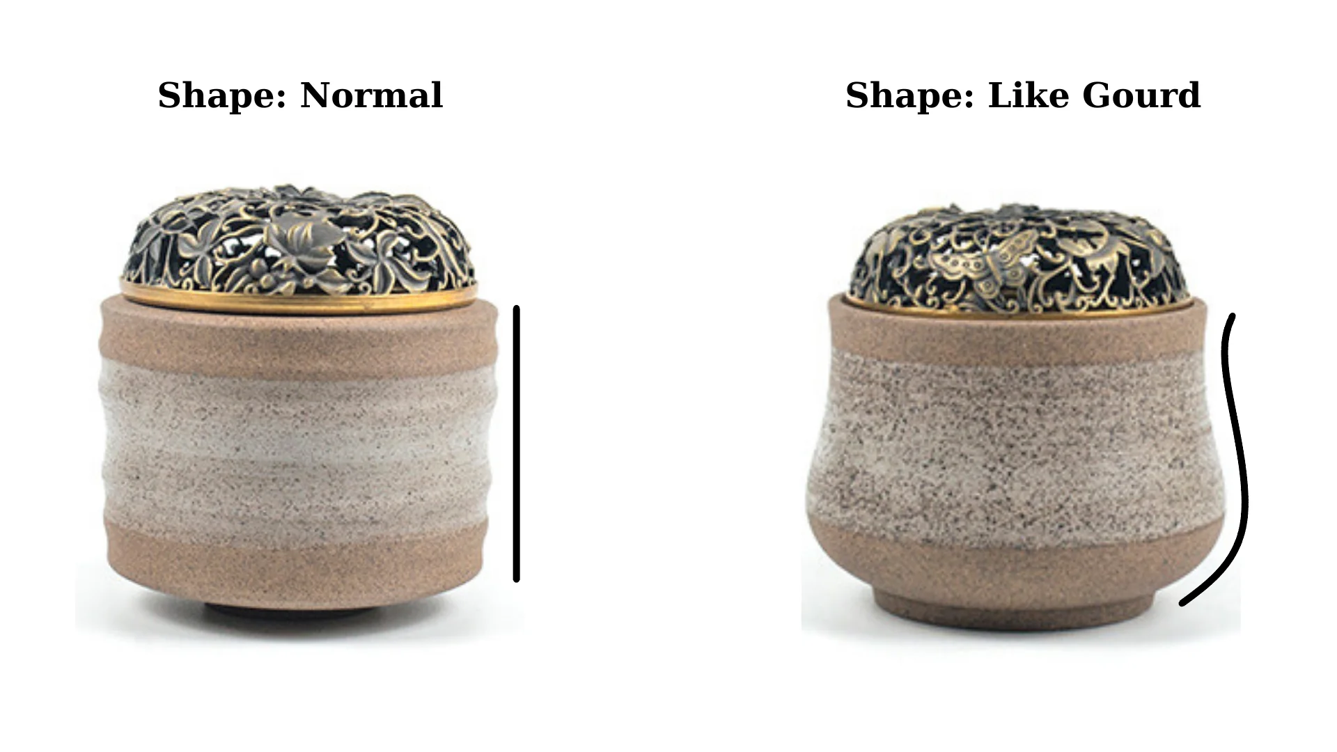 Ceramic Burner/holder For Agar Oudy Wood Incense Coil And Cone And Oud