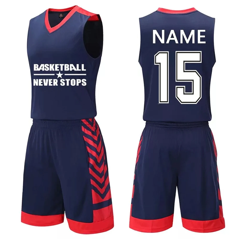 Wholesale 100% Polyester Custom Design Basketball Jersey Uniform