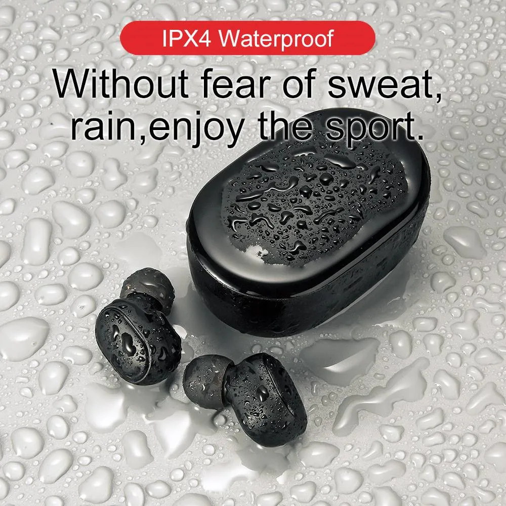 Amazon A6 A6S True Wireless Bluetooth 5 0 наушники Водонепроницаемость в течение всего срока эксплуатации наушники-вкладыши TWS стерео встроенный микрофон для