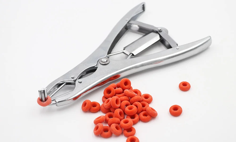 Veterinary Elasticity Pig Castration Rubber Rings Elastic Band