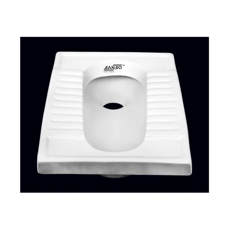 High in Quality Modern Design Style Bathroom Sanitary Ware Ceramic Indian Squat Pan Toilet at Factory Direct Price