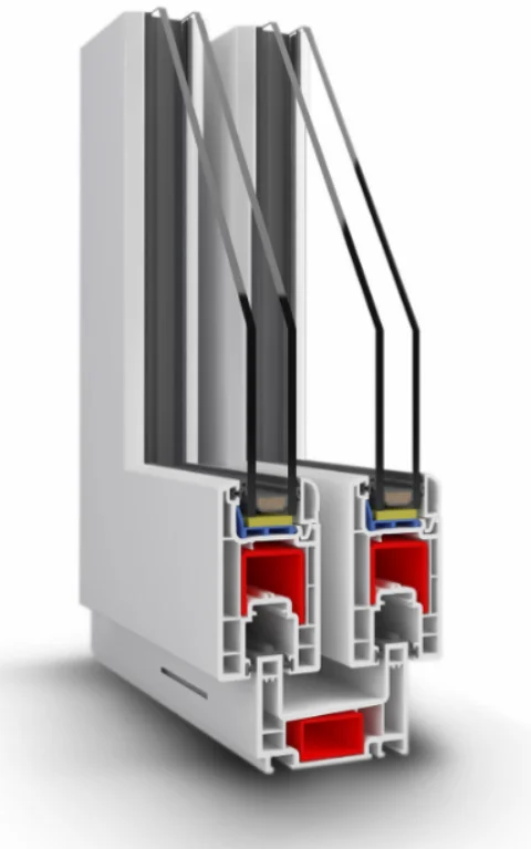 UPVC Windows High Quality PVC Doors and windows Profile Sections Folding and Sliding windows and Doors