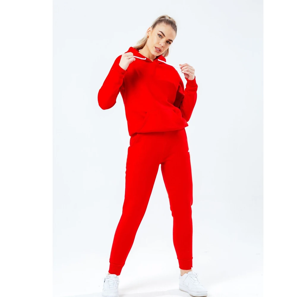 Conjunto De Chándal De Licra Personalizado Para Mujer,Conjunto De 2 Piezas  En Blanco,Venta Al Por Mayor - Buy De Lisa De Algodón Traje De Sudor Traje  De Pista/venta Caliente De Las Mujeres