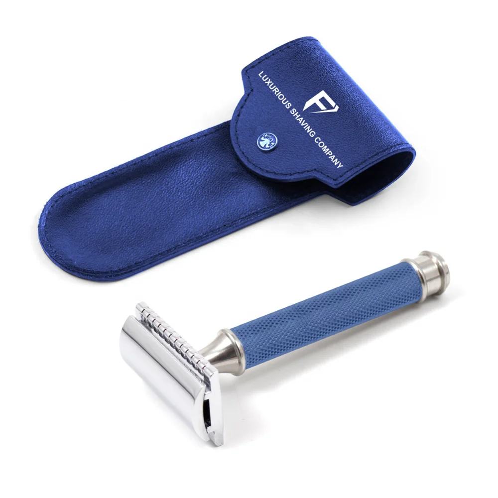 Best Stainless Steel Shaving Razor Twin Blade Brass Base Safety Razor