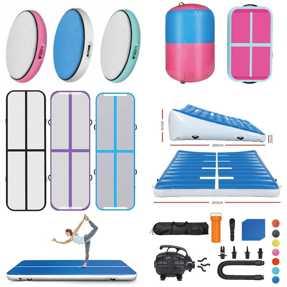 Negen politicus paneel 10m 12m 15m Gym Tumbling Mattress Yoga 8 Inch Gymnastics Mat Bouncing  Inflatable Air Track Airtrack For Sale - Buy Inflatable 8 Inch Gymnastics  Mat,Air Track Tumbling Mat,Inflatable Gym Mat Product on