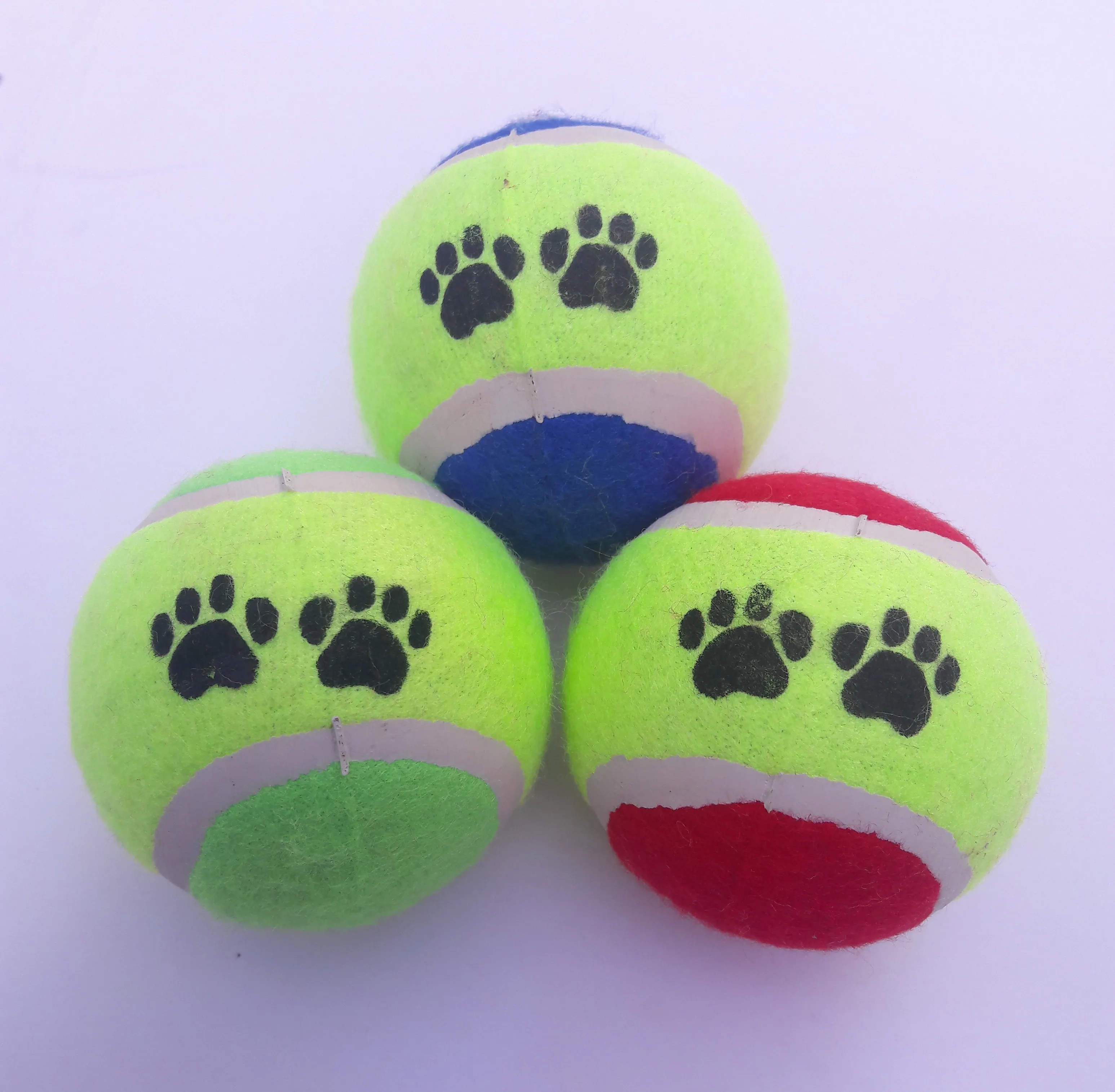 Tennis Balls Ball Games Dog Pet Toy Pets Bouncing Sports Outdoor Games Fun Throw