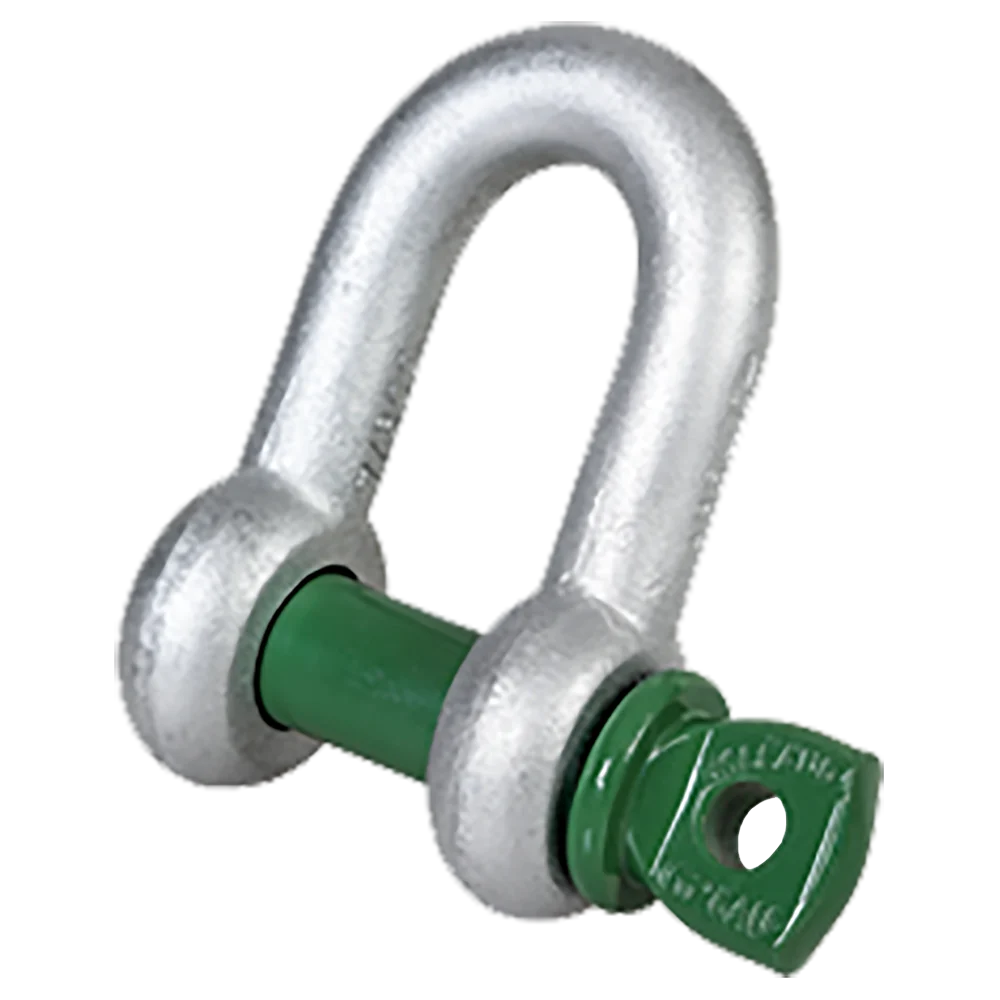 Green Pin G4151 8.5ton Hot Dipped Galvanized Standard Dee Shackle With ...