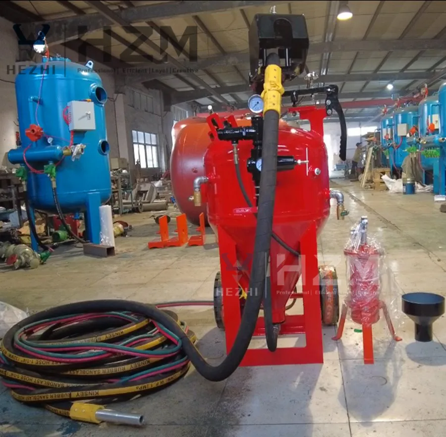 Portable Dustless Water Type Sand Blaster Wet Sand Blasting Machine